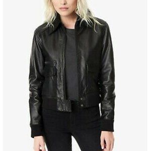 NWT Joe's Jeans Collection Billie Leather Jacket